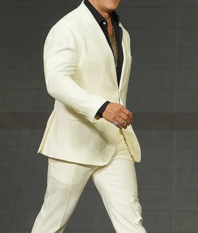 Dwayne Johnson Off White Blazer