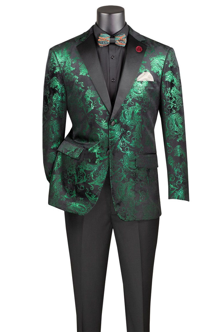 Emerald Tuxedo Jacket