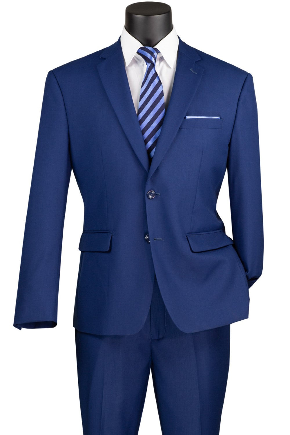 Nola Collection Twilight Blue Regular Suit - Vinci