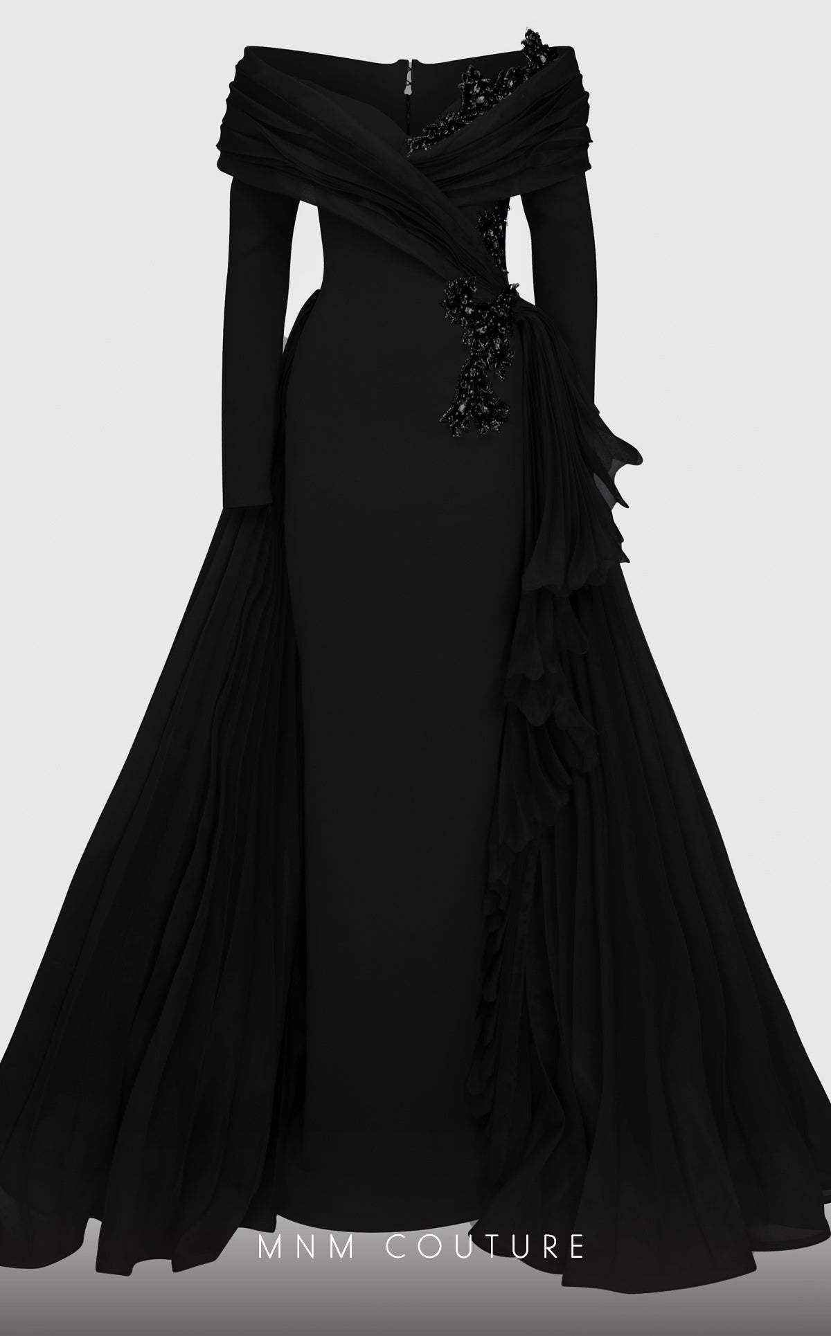 Fouad Sarkis F02800 Elegant Evening Dress