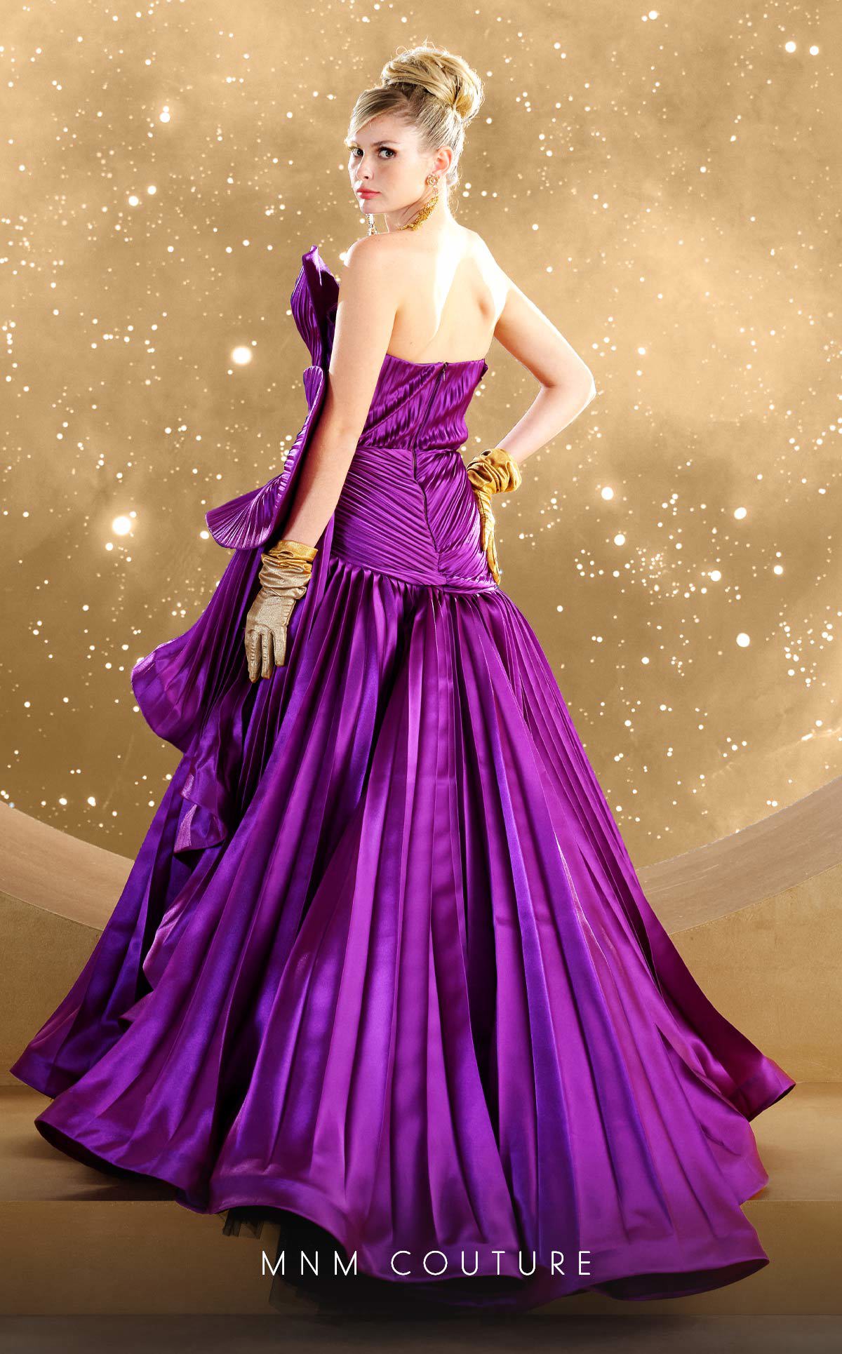 Fouad Sarkis F02867 Elegant Evening Gown