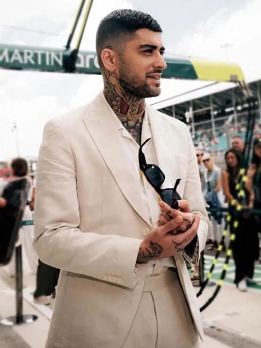 Miami Grand Prix Zayn Malik Inspired Suit