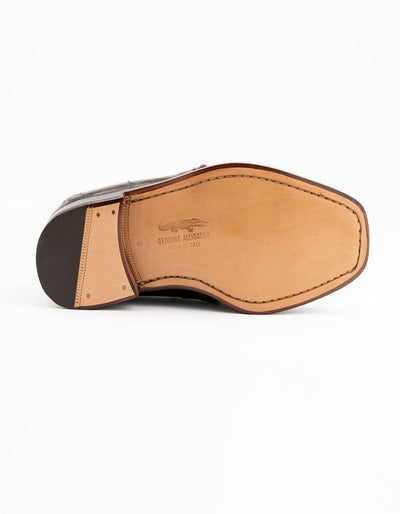 Ferrini 3798 Alligator Cap Toe Dress Shoe