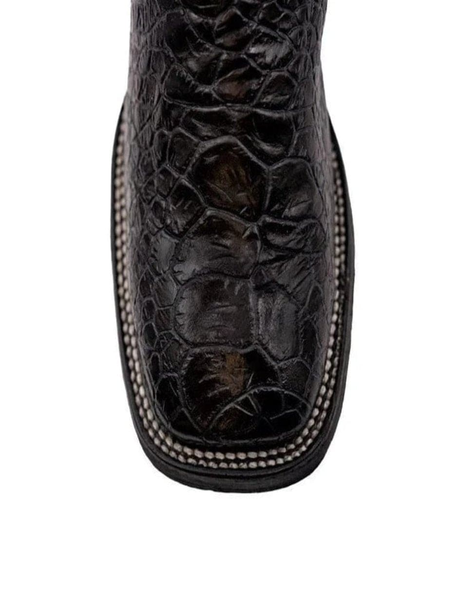 Ferrini Kai Sea Turtle Print Black Boots for Men