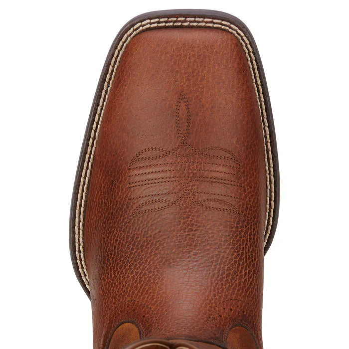 Sport Western Fiddle Full-Grain Leather Brown Boots