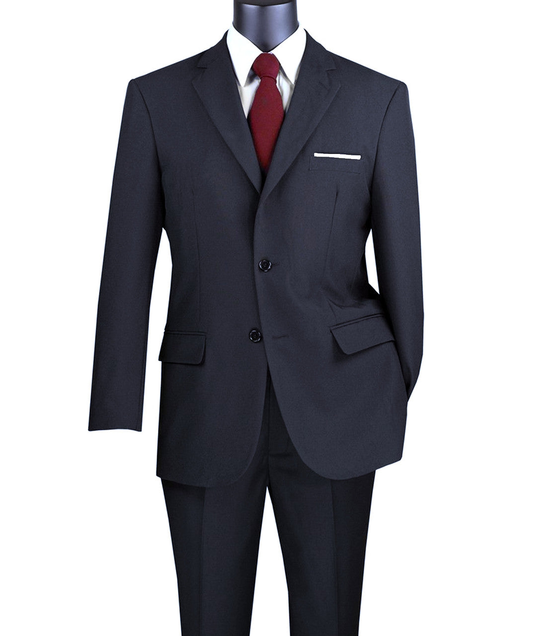 Lucci 3-Button Budget Navy Blazer