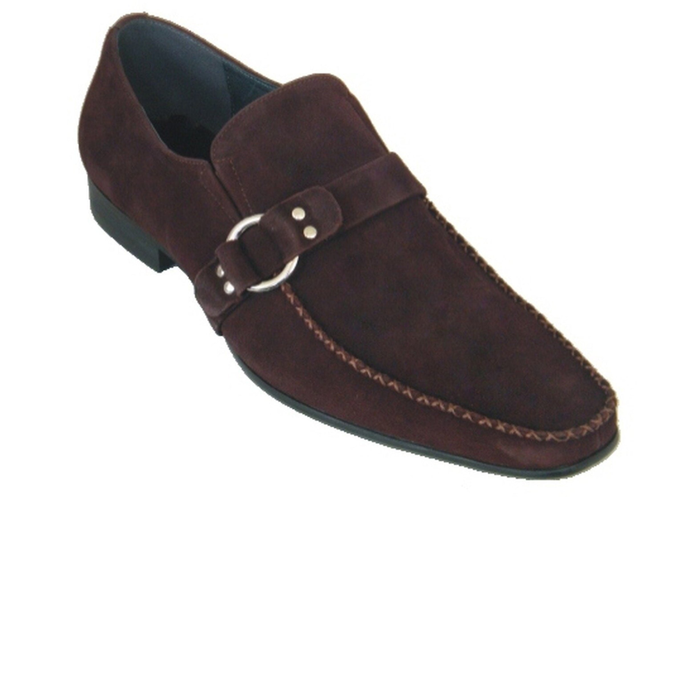 Zota Brown Suede Slip-On Loafer for Men