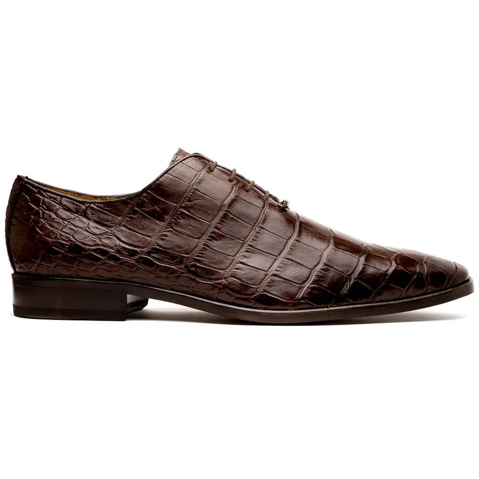 Marco Di Milano Bono Alligator Whole-cut Oxfords