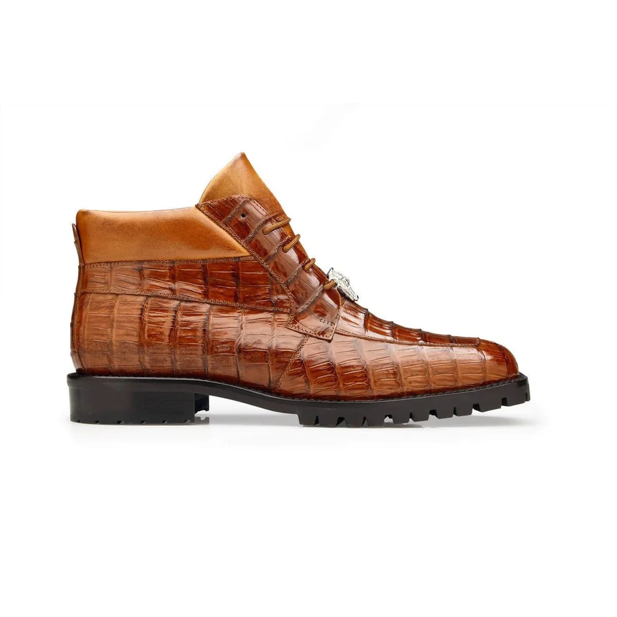 Belvedere Gallardo Caiman Crocodile Derby Boots