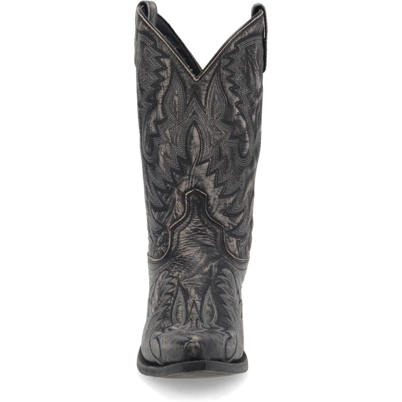 Laredo Garrett Snip Toe Distressed Leather Boots