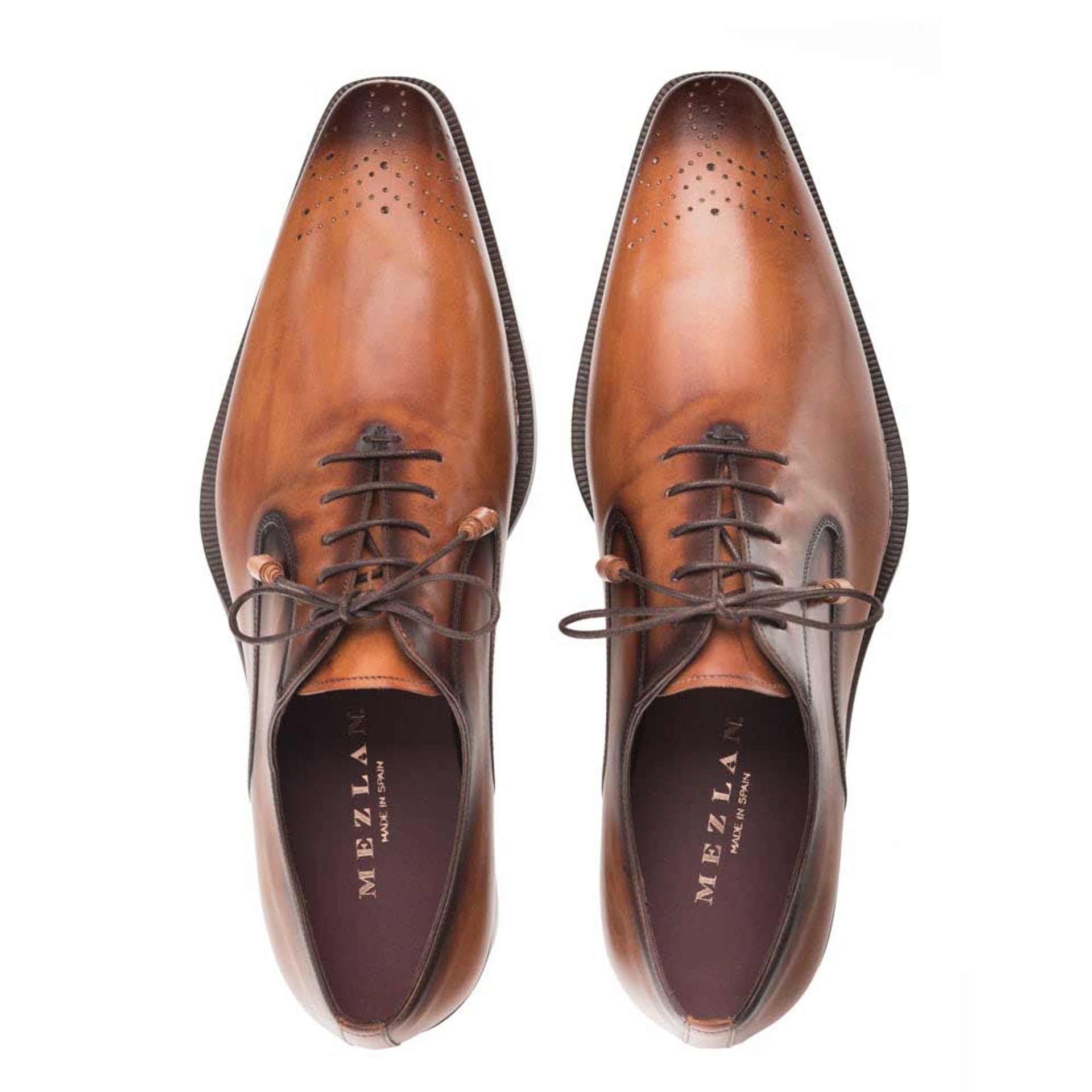 Mezlan Gavino Calfskin Leather Oxford Shoes