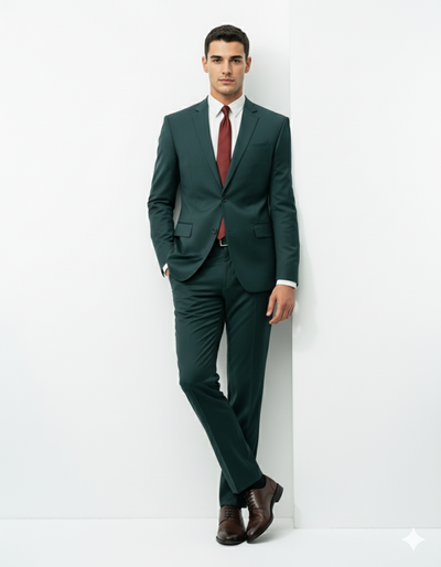 Men's Hitman Agent 47 Black 2 Button Suit +Free Shirt And tie