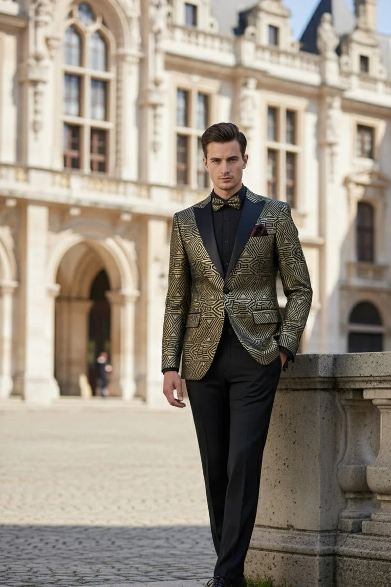Gold Tuxedo Jacket
