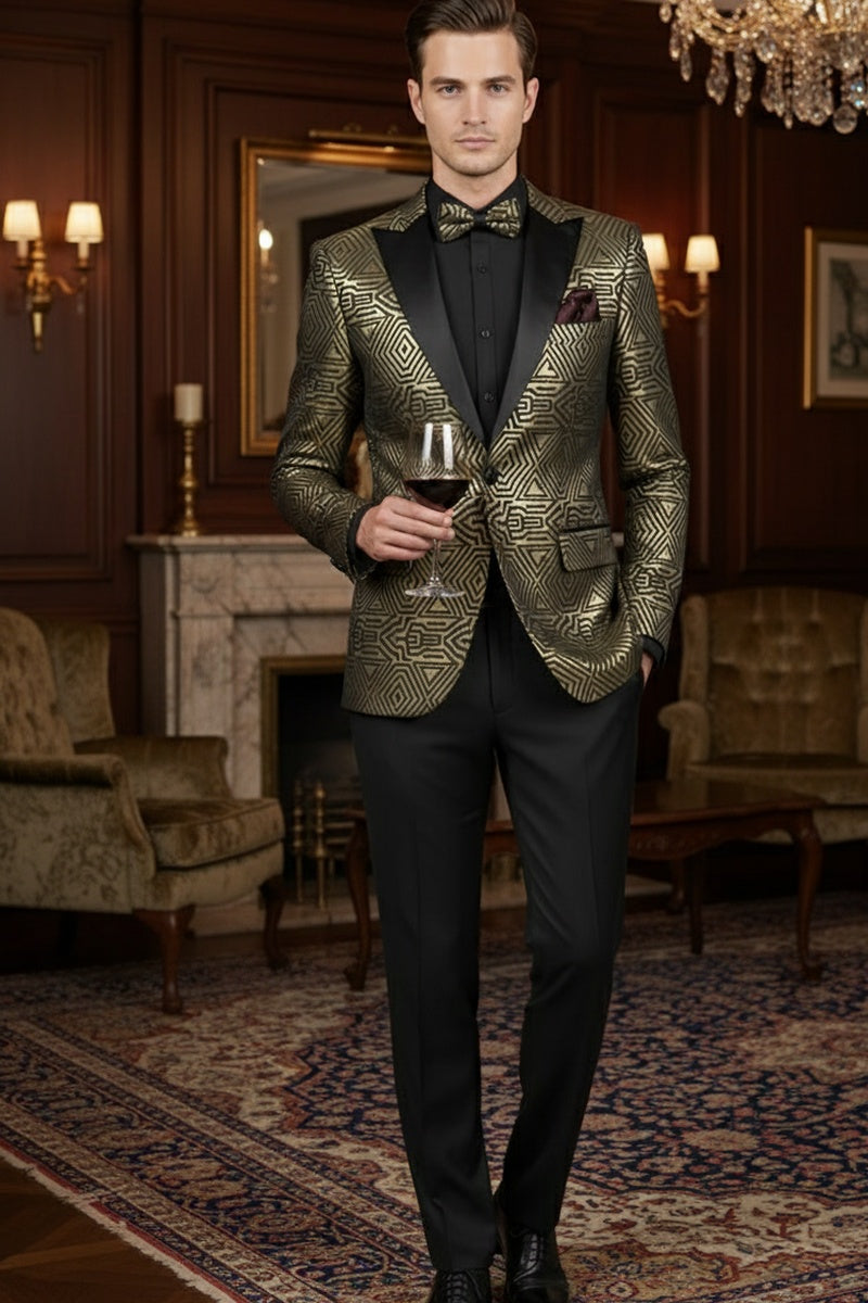 Gold Tuxedo Jacket