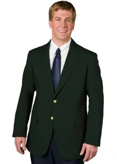 Ultralux Hunter Green Blazer by Executive Apparel