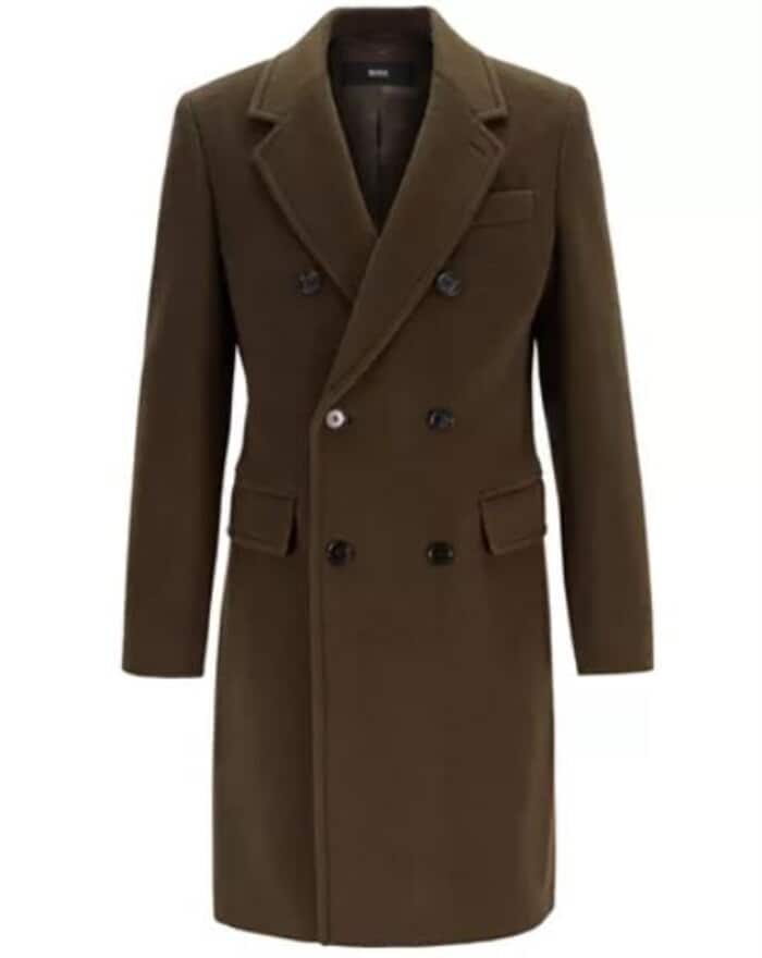 Six Button Capsule Coat for Men