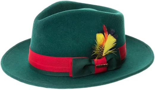 Grayson Traveler Two Tone Fedora Hat