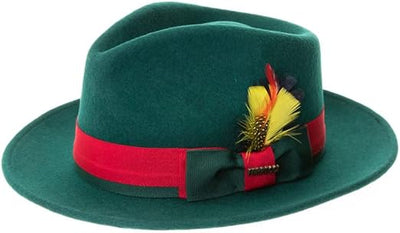 Grayson Traveler Two Tone Fedora Hat