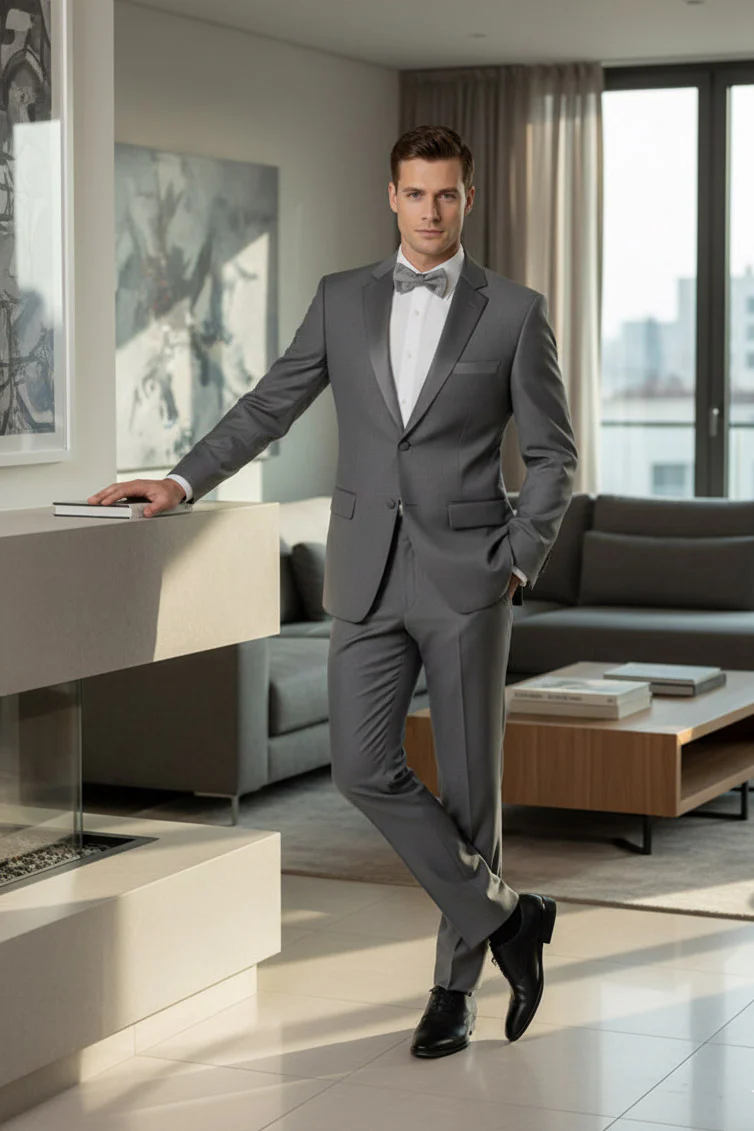 Grey Vinci Tuxedo
