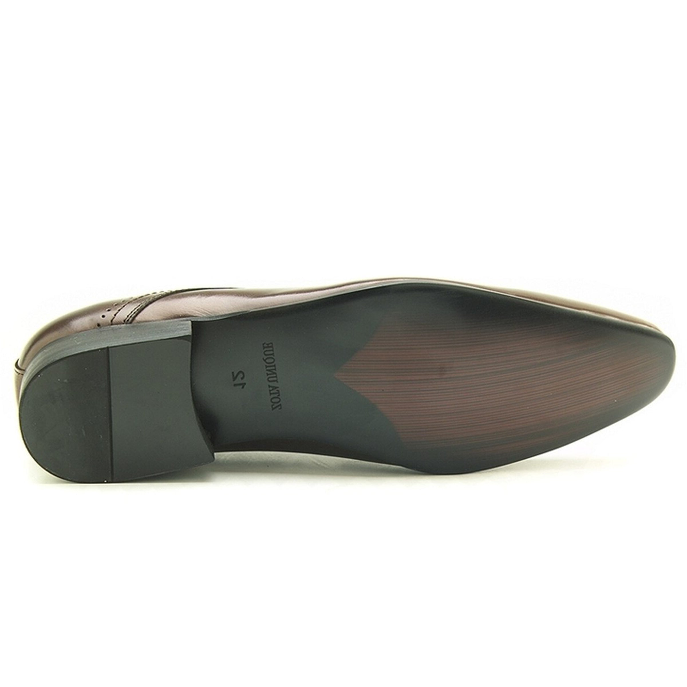 Zota Brown Leather Slip On Loafer for Men