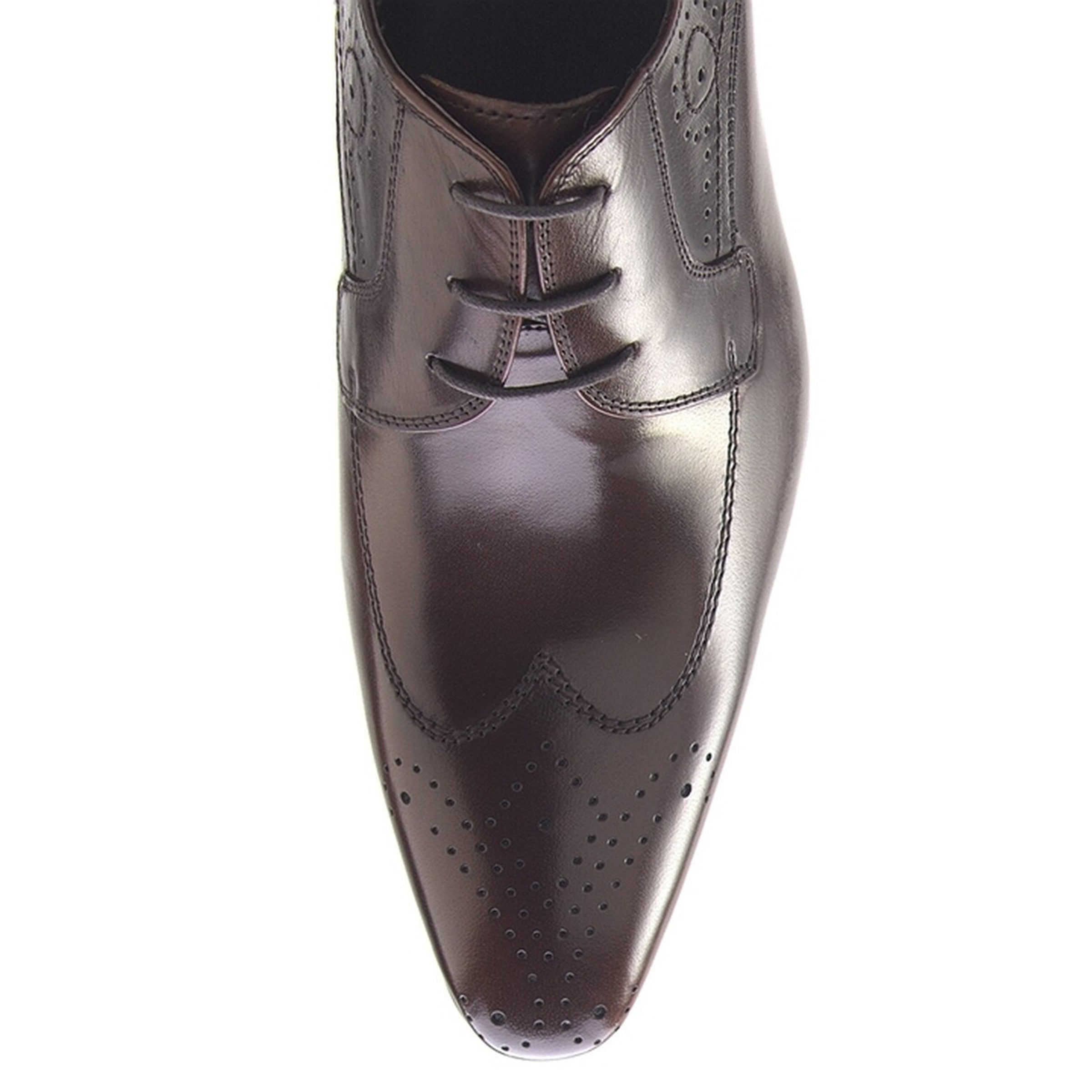 Zota Brown Leather Slip On Loafer for Men