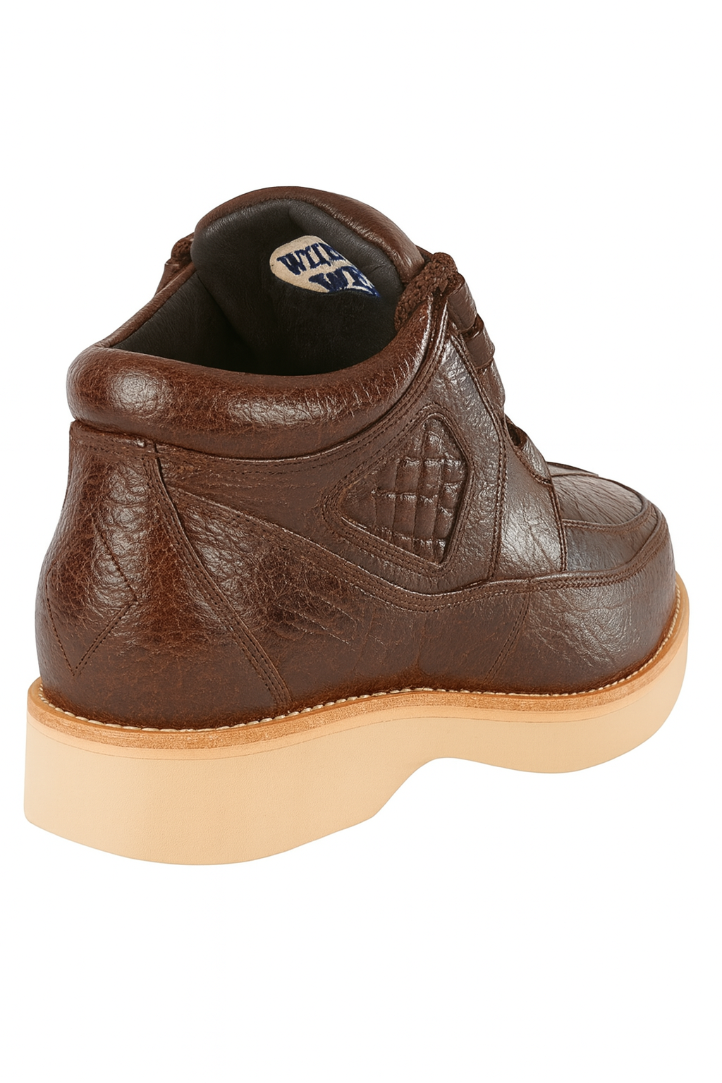 Men's Wild West Boots Caiman and Smooth Ostrich Skin Shoe 2ZA052807