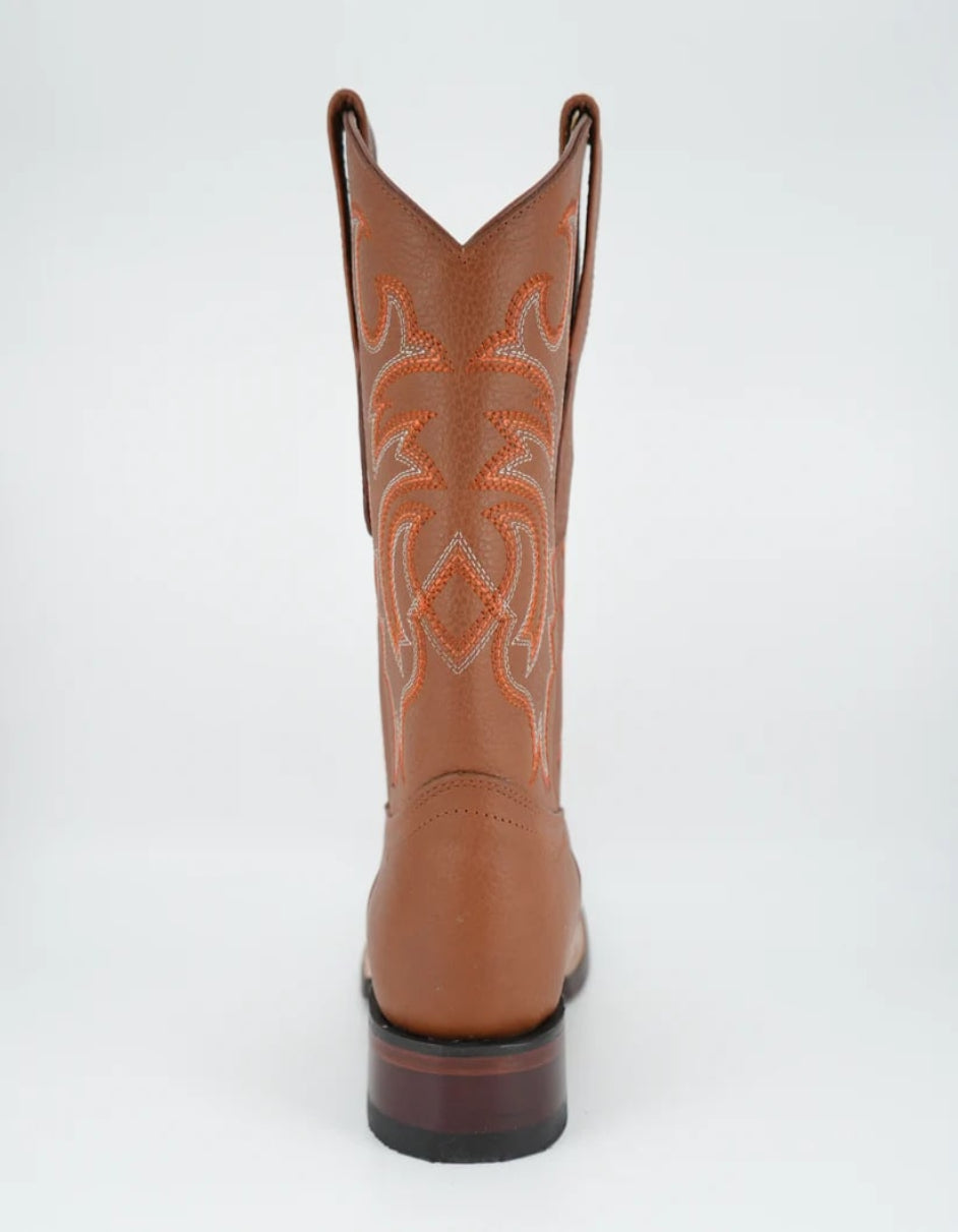 Los Altos Grisly Honey Wide Square Toe Boot