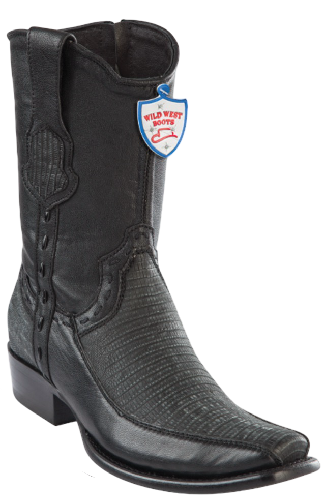 Wild West Armadillo Boots Dubai Toe Sand Gray