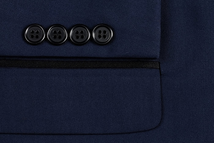 Blue 2 Piece Shawl Lapel Slim Fit Tuxedo