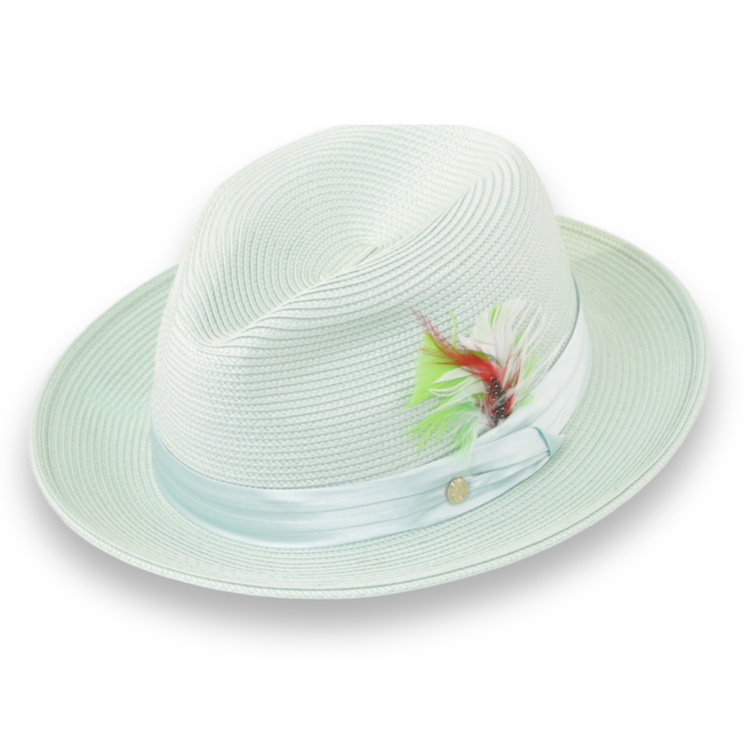 Tapa Jade Fedora – Men’s Crushable Straw Dress Hat