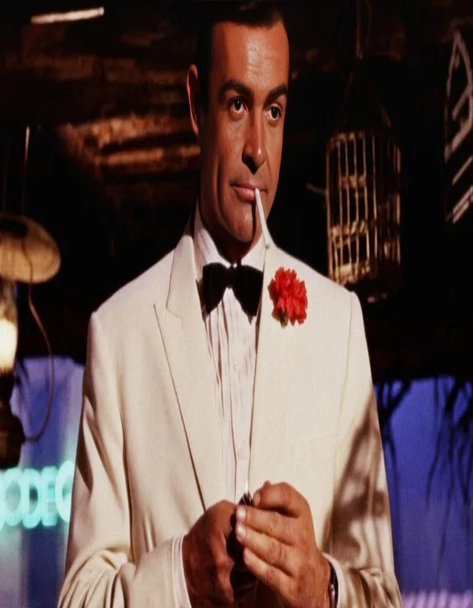 James Bond White Suit Costume