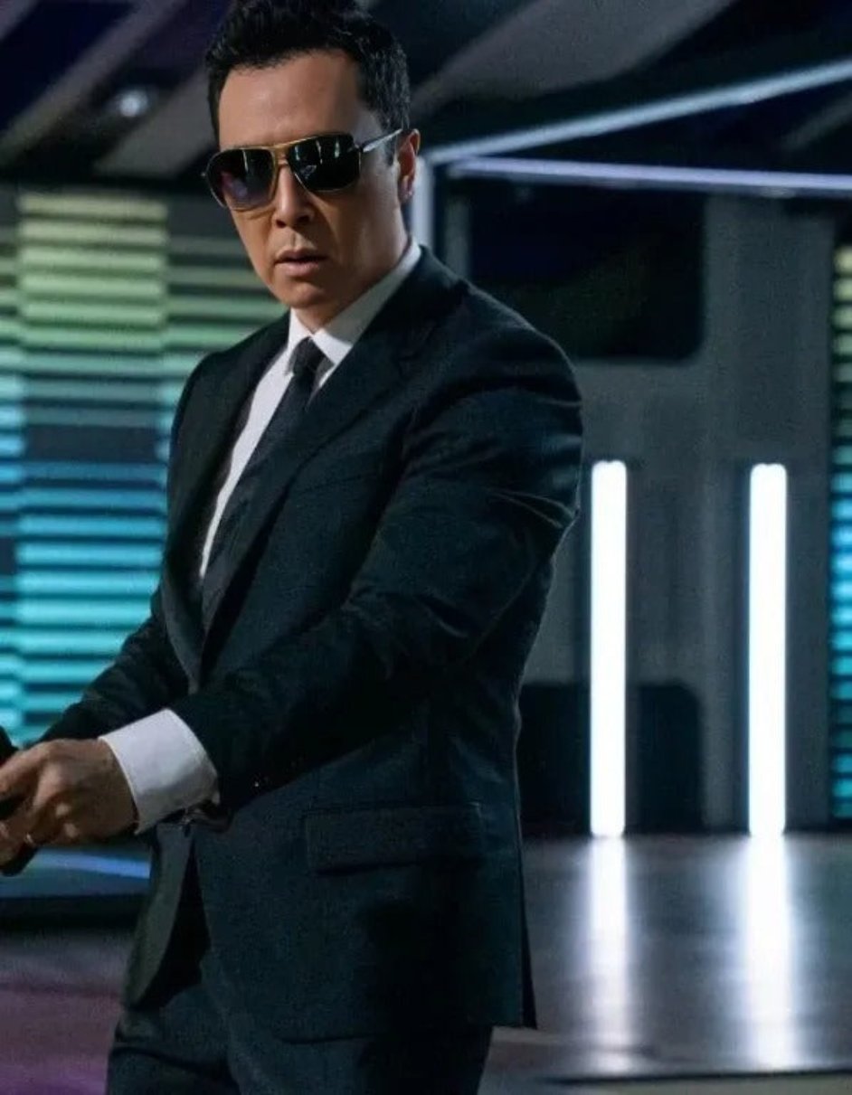 John Wick Chapter 4 Black Suit by Donnie Yen