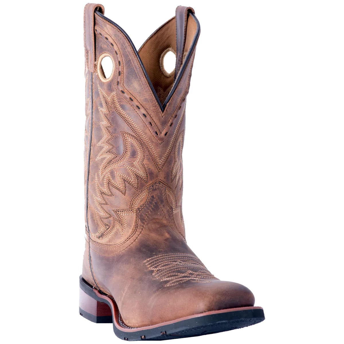 Laredo Kane Distressed Tan Leather Boot