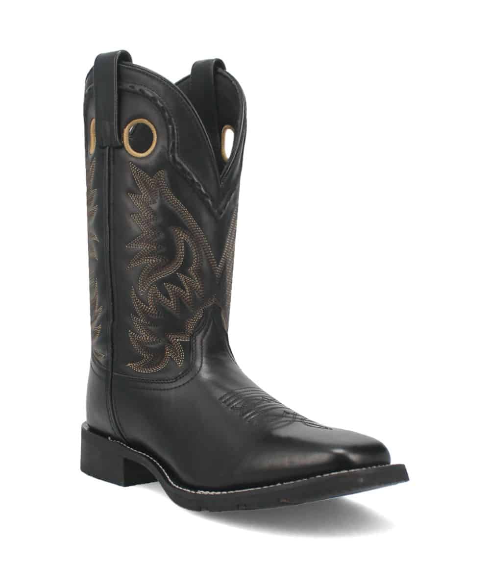 Laredo Men's Kane Black Leather Boot