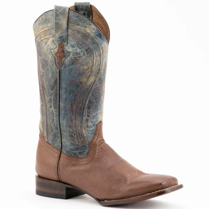 Ferrini Morgan Smooth Ostrich Cowboy Boot