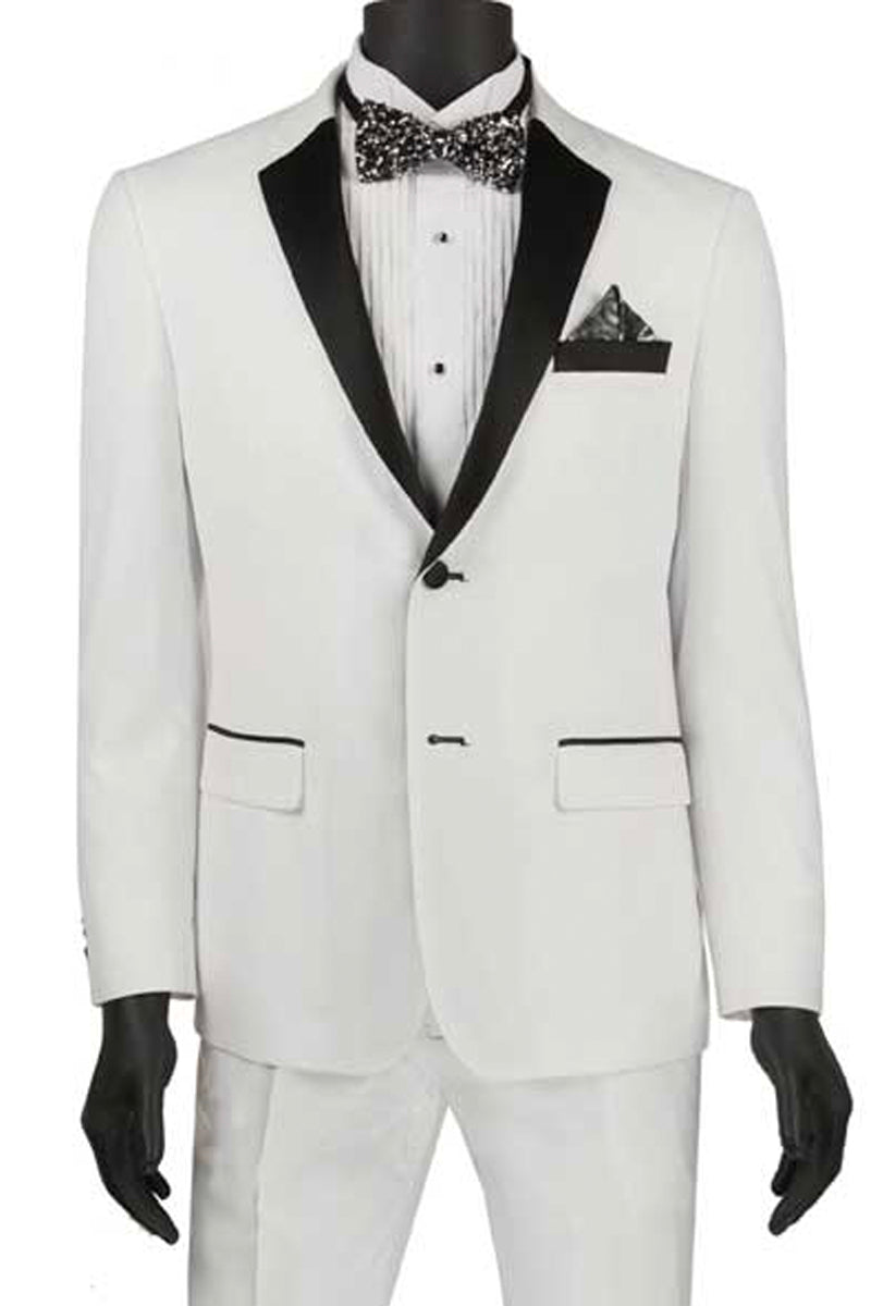 Men's Ultra Slim Tuxedo - White