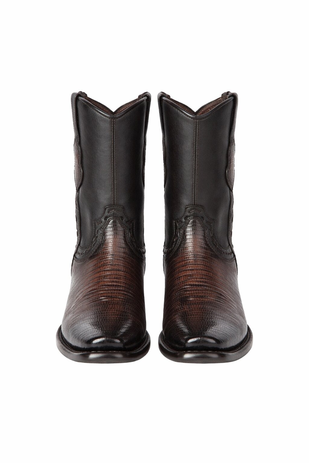 King Exotic Lizard Teju Dubai Toe Boots