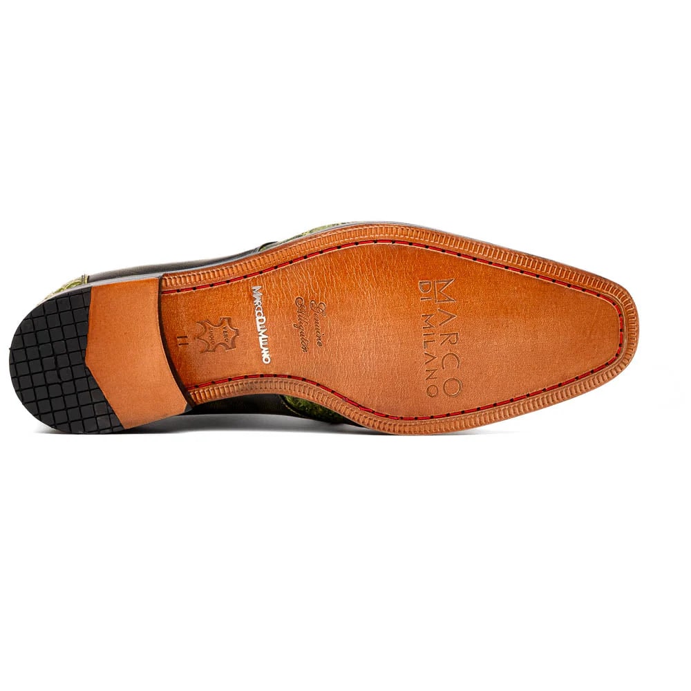 Anzio Alligator & Calfskin Oxfords by Marco Di Milano