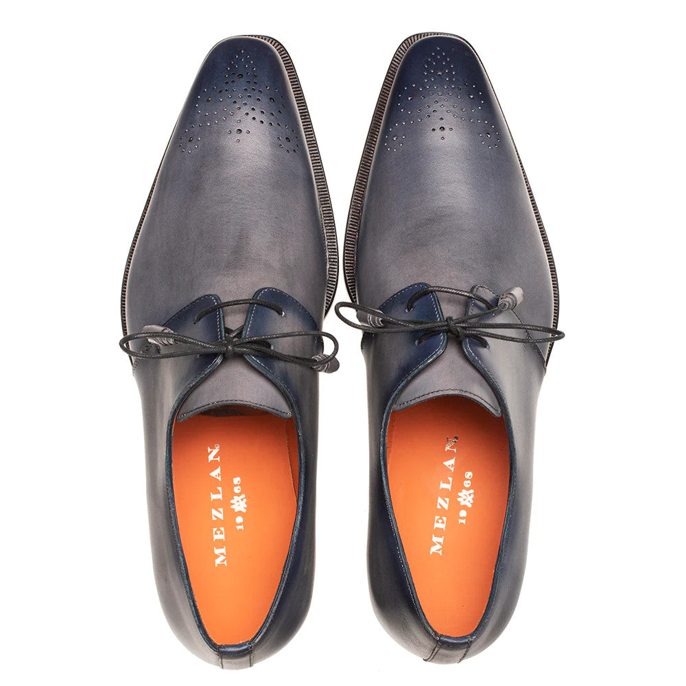 Principe Patina Leather Derby by Mezlan