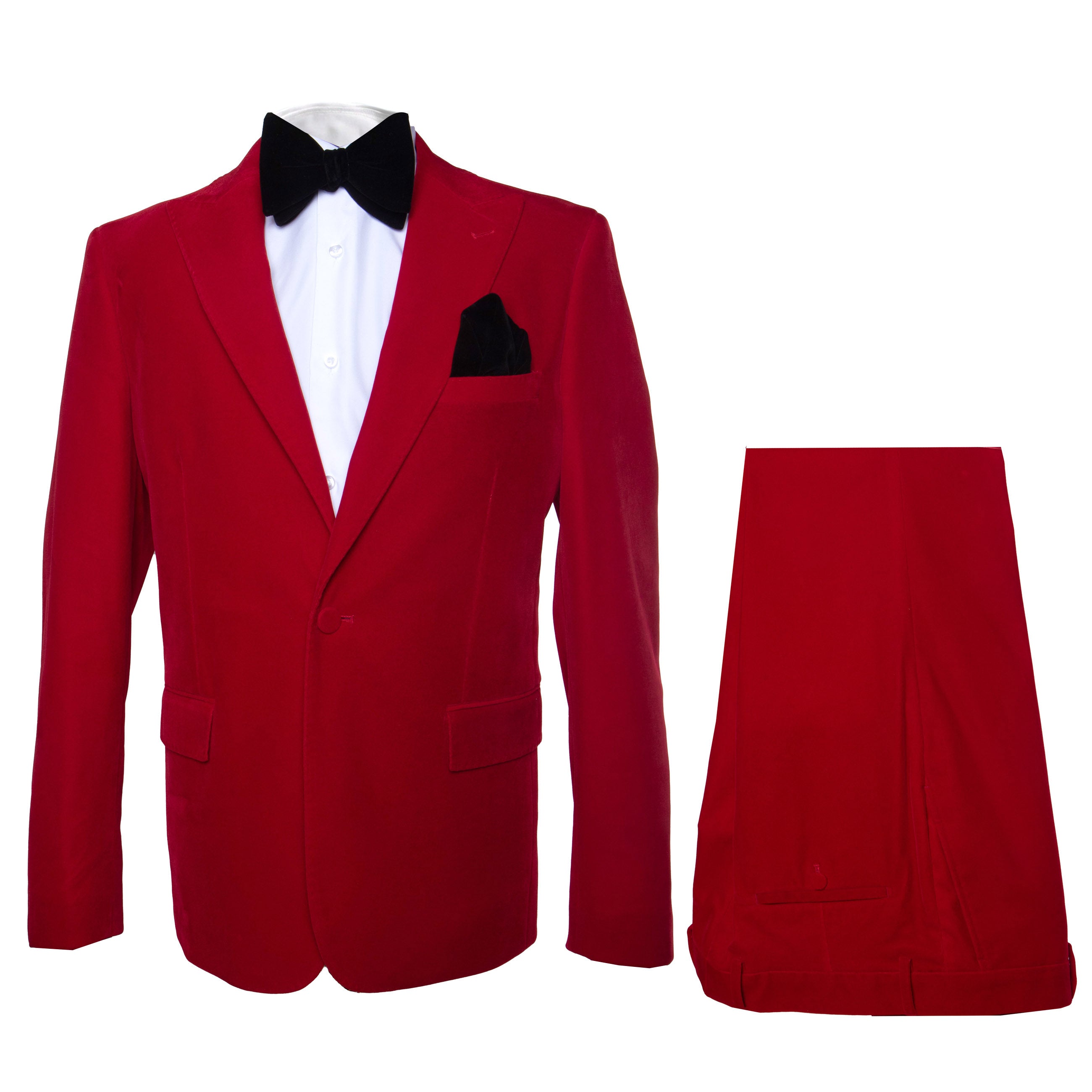 Rossi Man LEO RM1577 Red Slim Fit 3-Piece Suit