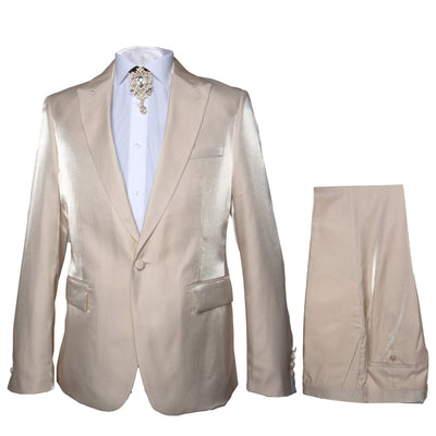 Rossi Man LEO RM1609 Cream 3-Piece Suit