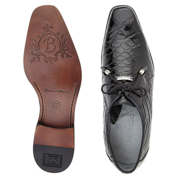 Belvedere Lago Alligator Dress Shoe