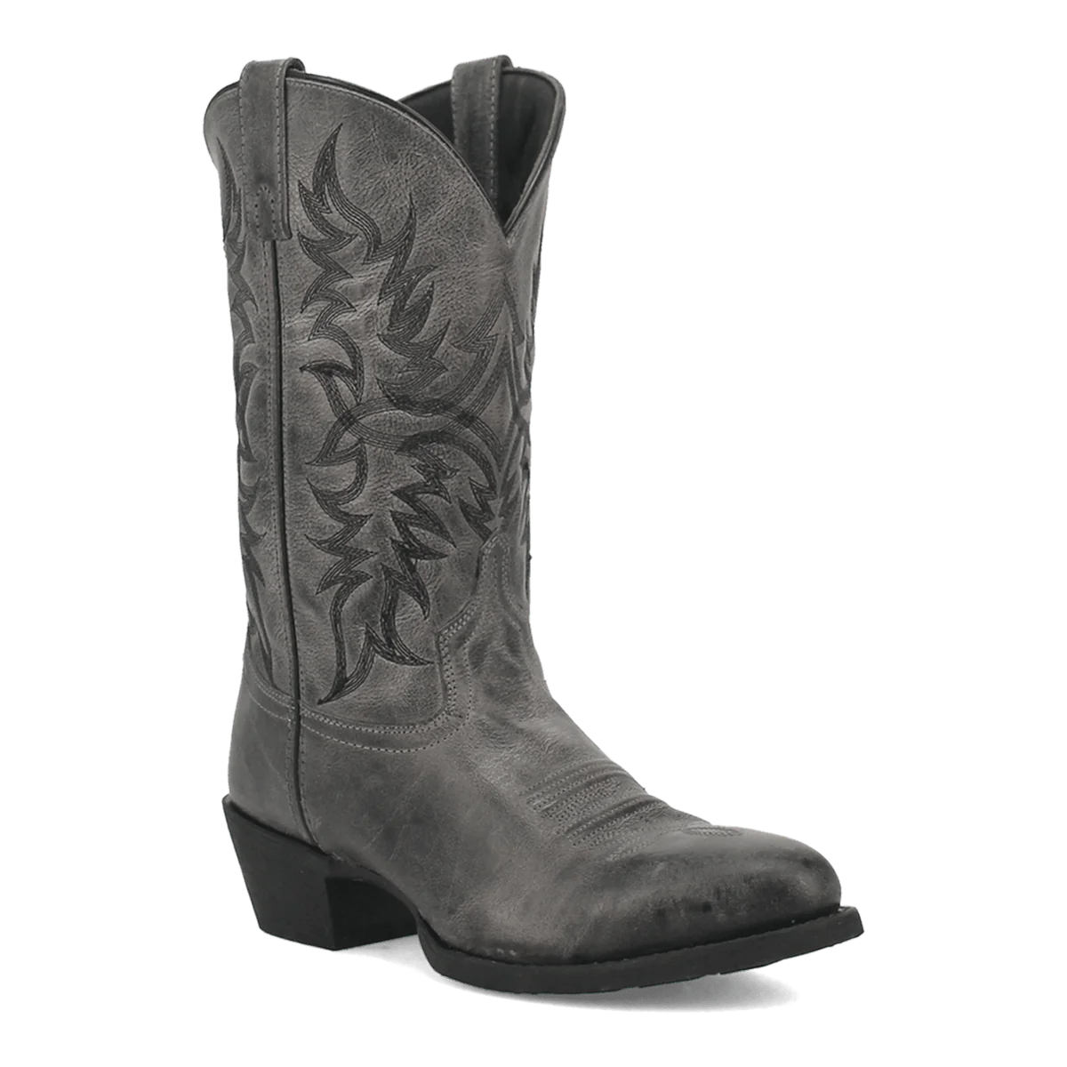 Laredo Men's Harding Leather Boot - Western Gray Classic