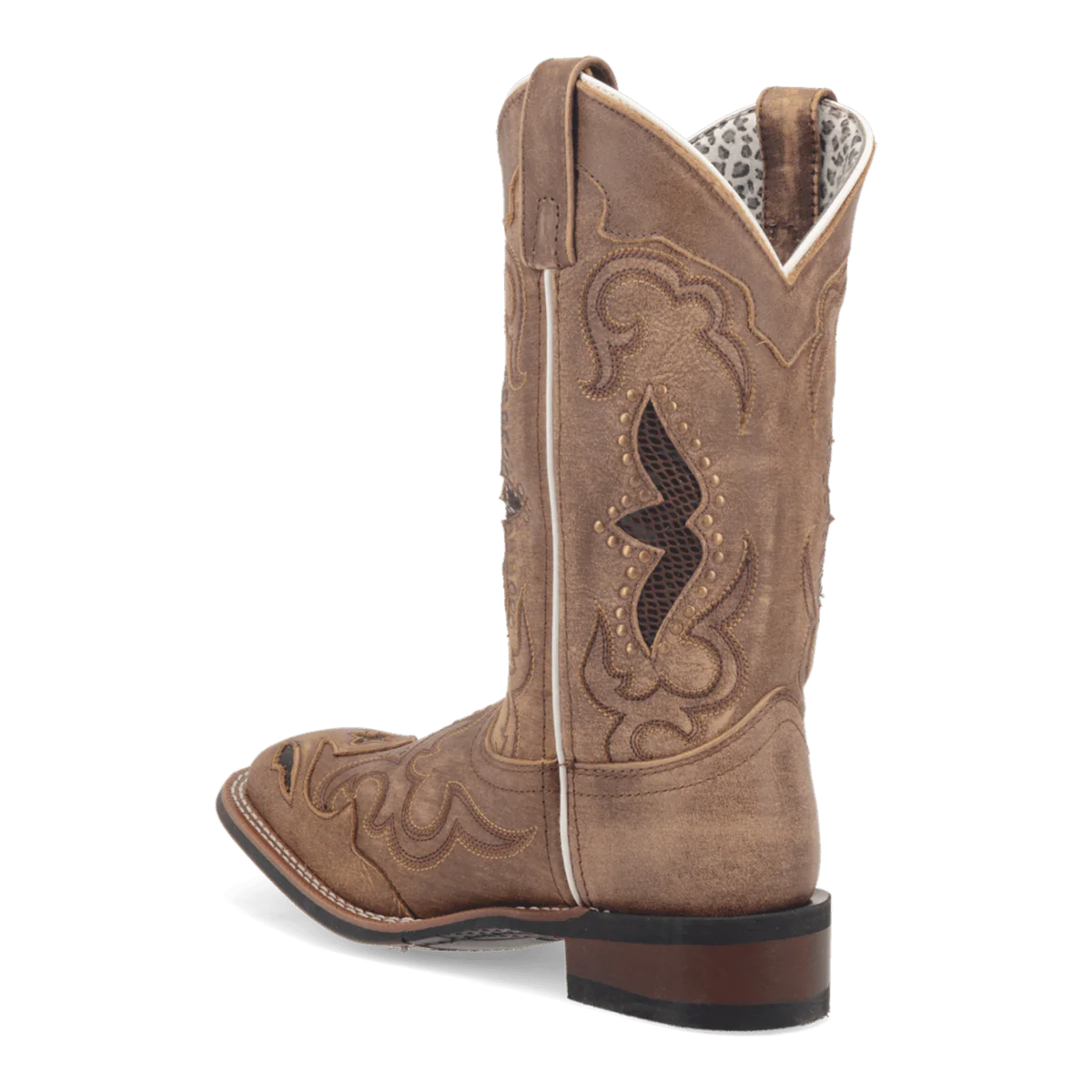 Laredo Women's Spellbound Boot - Tan Leather Detail