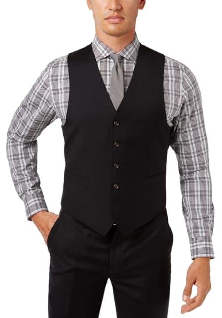 Linen vest for men