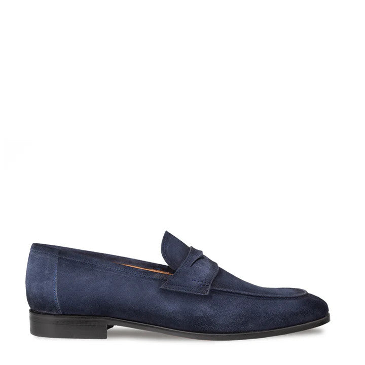 Caro Suede Penny Loafer by Mezlan