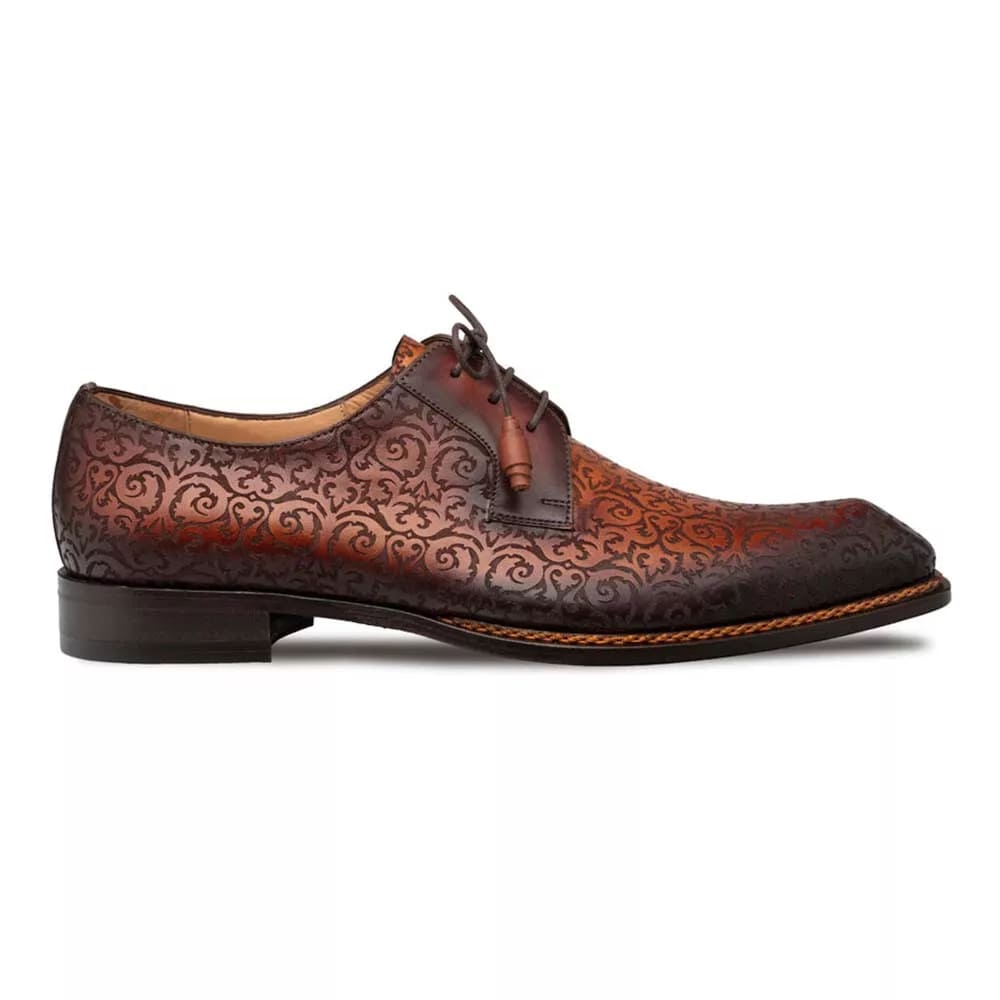 Mezlan Lontani Lace-Up Brogue Derby Shoes