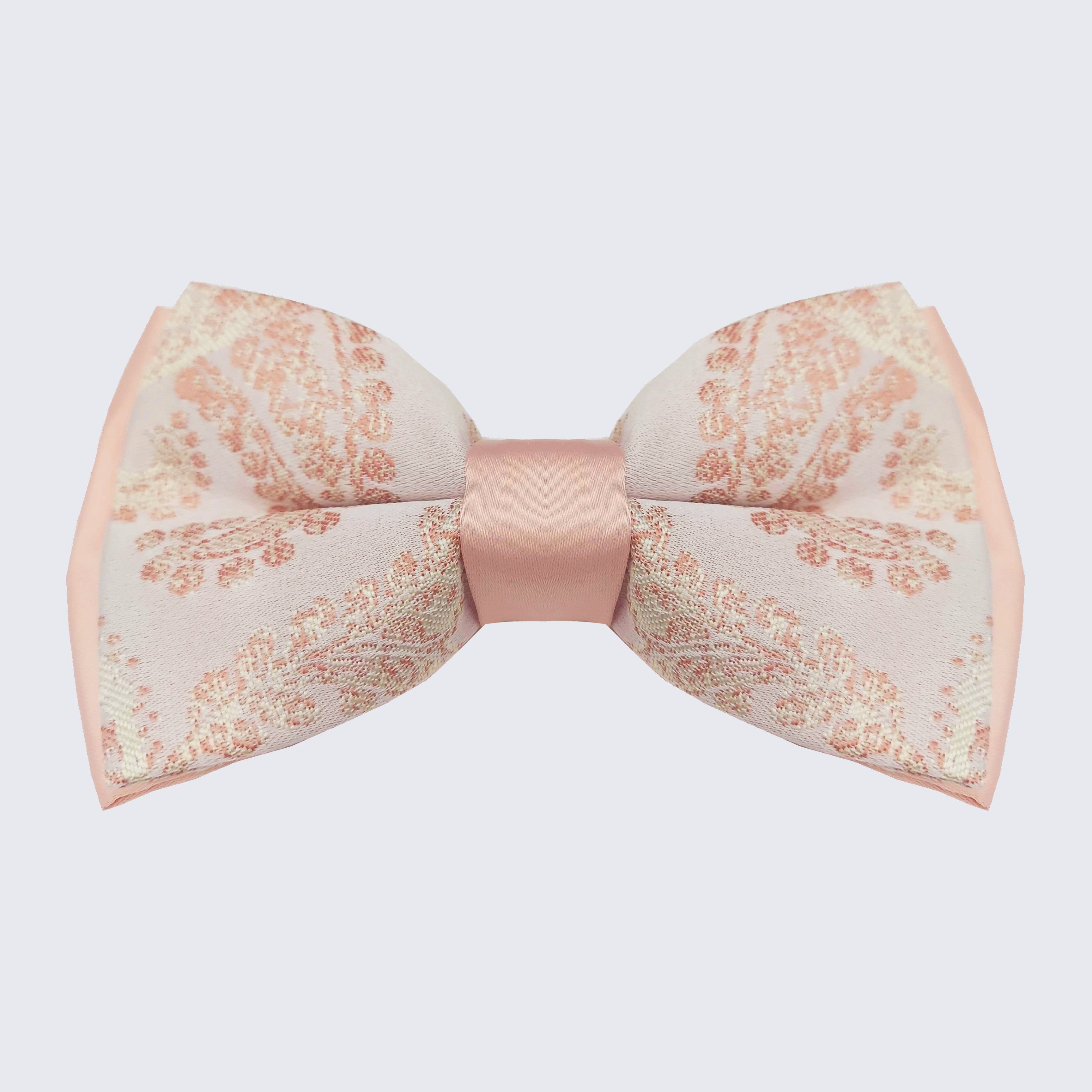 Pink Paisley Tuxedo with Shawl Lapel β 4 Piece Set