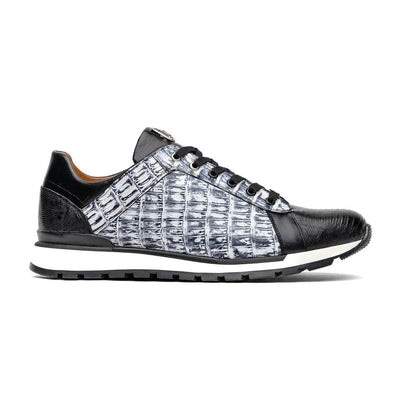 Marco Di Milano Portici Newspaper & Black Sneakers