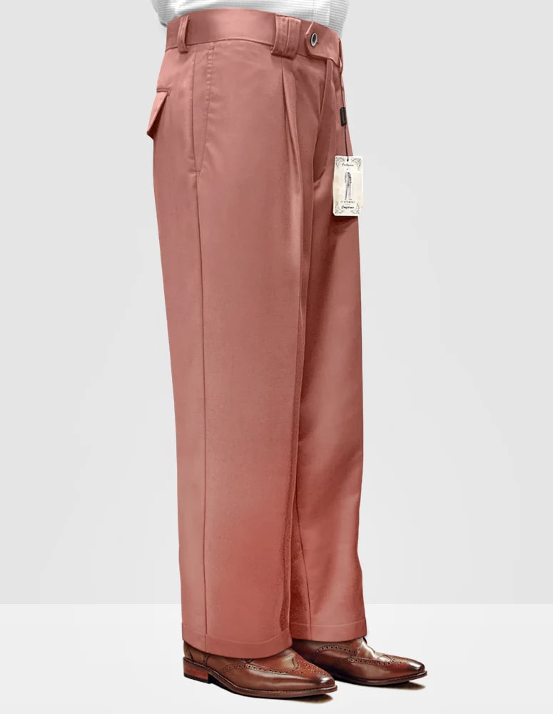 Solid Mauve Wide Leg Pants